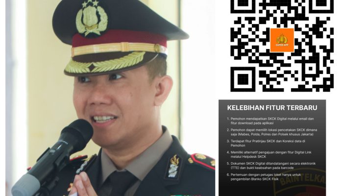 Aplikasi SKCK Online Kapolres Banggai dan Kasat Intelkam Resmi Diluncurkan Beri Pelayanan Publik Terbaik untuk Warga