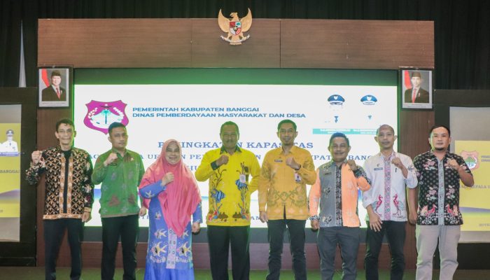 Bimtek Pada Kaur Perencanaan DPMD ini Guna Peningkatan Aparatur Desa se-Kabupaten Banggai