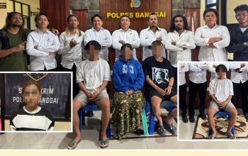 Kata Lima Pelaku Pengeroyokan Diciduk Resmob Tompotika Polres Banggai Tobat Aksi ini Jangan Terulang